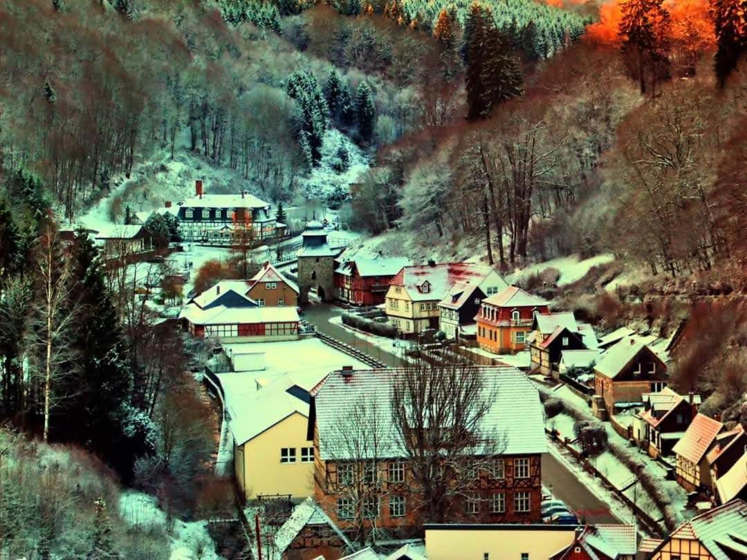 Ferienapartmenthaus Am Rittertor Stolberg i. Harz Dış mekan fotoğraf